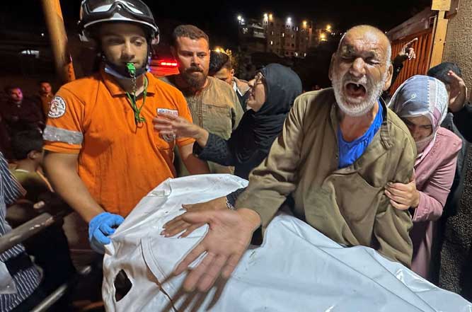 بعد قتلها 100 فلسطيني بينهم 35 طفلا في