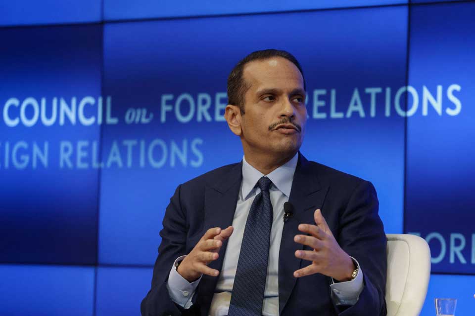 رئيس الوزراء القطري: العنف في غزة