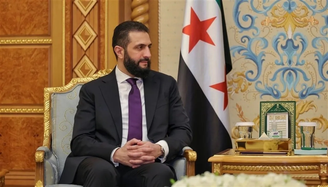 زيارة الشرع إلى الرياض تتصدر التريند