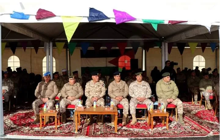 القيادة العامة للقوات المسلحة الأردنية تحتفل بيوم الشجرة
