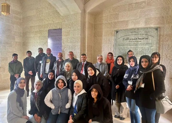 المعهد الملكي يحتفي بأسبوع الوئام في المغطس ومزار الصحابي أبو عبيدة