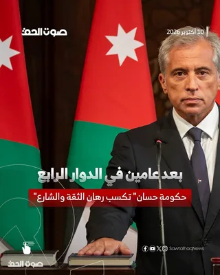 استطلاع الرأي حول حكومة جعفر حسان بعد عامين