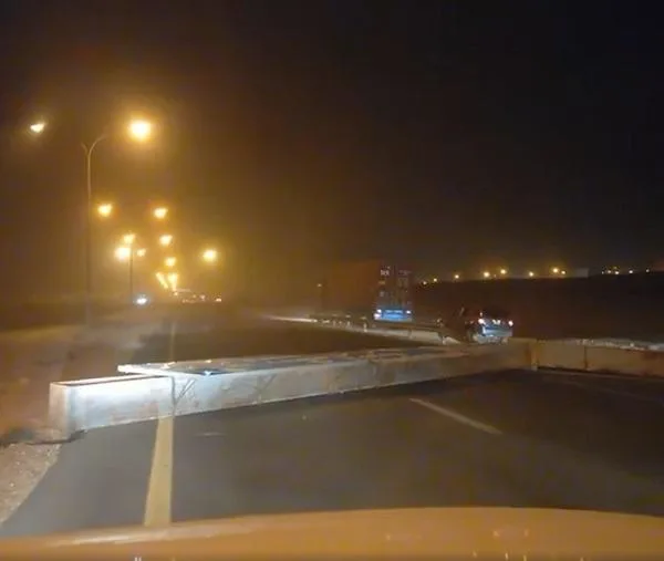 الدوريات الخارجية تعلن إغلاقا مؤقتا للطريق الصحراوي