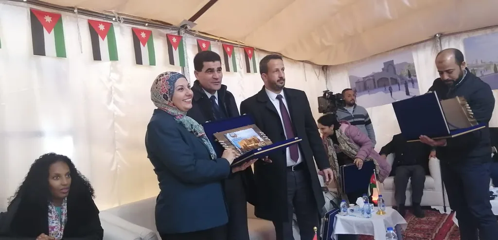 مندوبا عن كريشان: مهيدات يضع حجر الأساس لمشروع سوق عجلون الريفي والسياحي
