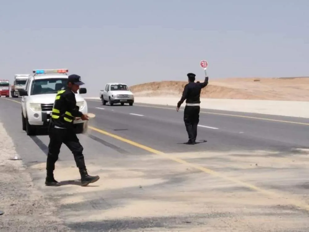 لا حوادث أو عوائق على الطرق الرئيسية صباح الأربعاء