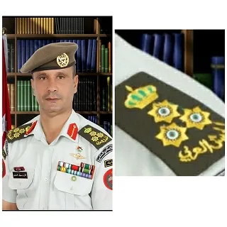 العميد اكرم سهيل الحديد مبارك الترفيع