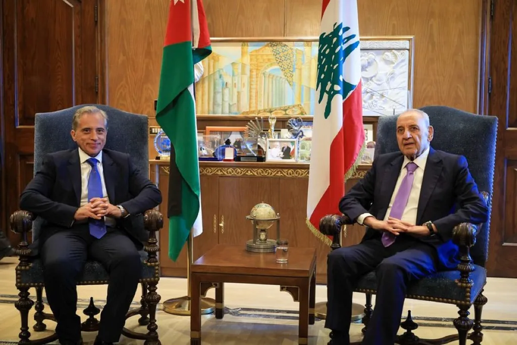 رئيس الوزراء يلتقي رئيس مجلس النوَّاب اللُّبناني