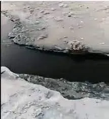 الطاقة: السائل الأسود بالبحر الميت ليس نفطا
