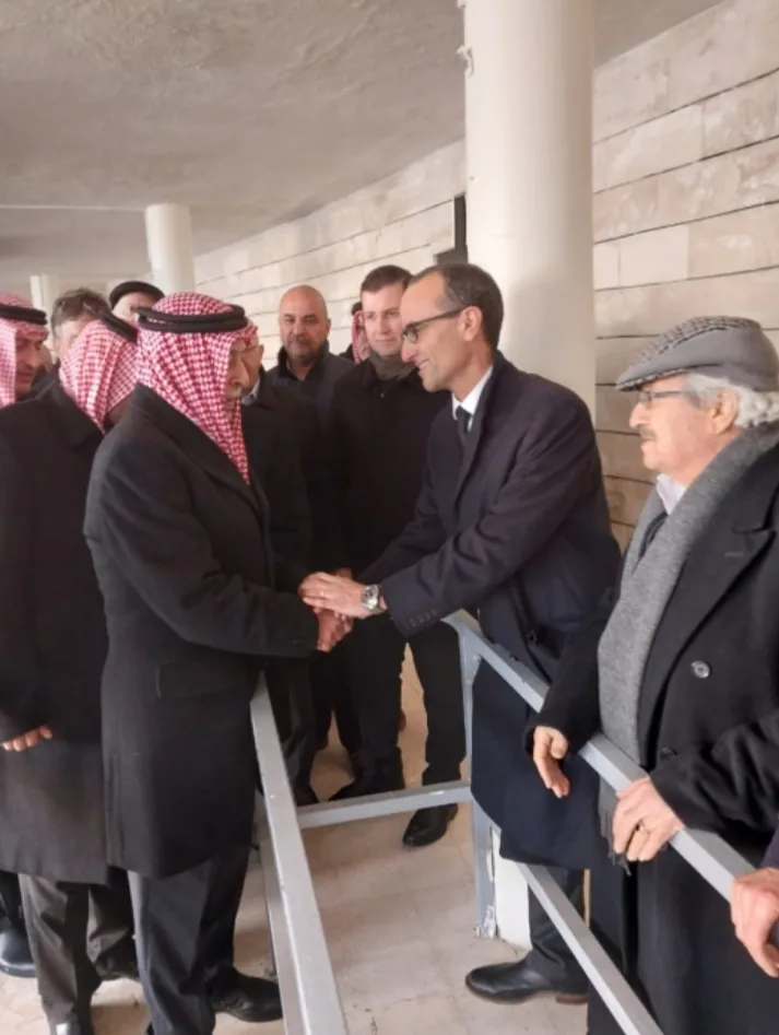 مندوبًا عن الملك...العيسوي يعزي بوفاة والد مدير مكتب ولي العهد