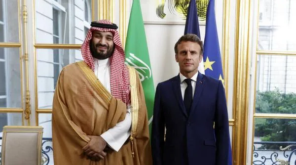 الإليزيه: ولي العهد السعودي وماكرون اتفقا على أهمية تنويع إمدادات الطاقة