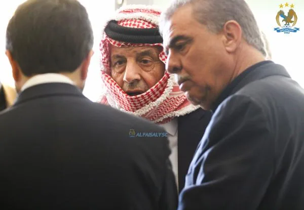 نائب رئيس الوزراء في ضيافة الفيصلي