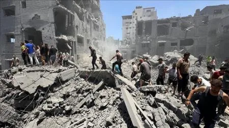 ارتفاع حصيلة شهداء غزة إلى 41.689