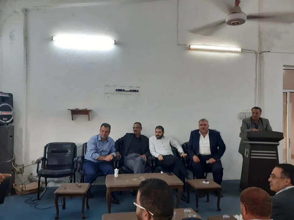 لقاء حواري مع نقابة المعلمين عمان في نادي الجويدة الرياضي - صور