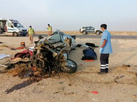 وفاة عائلة أردنية من 6 افراد بحادث سير في عُمان
