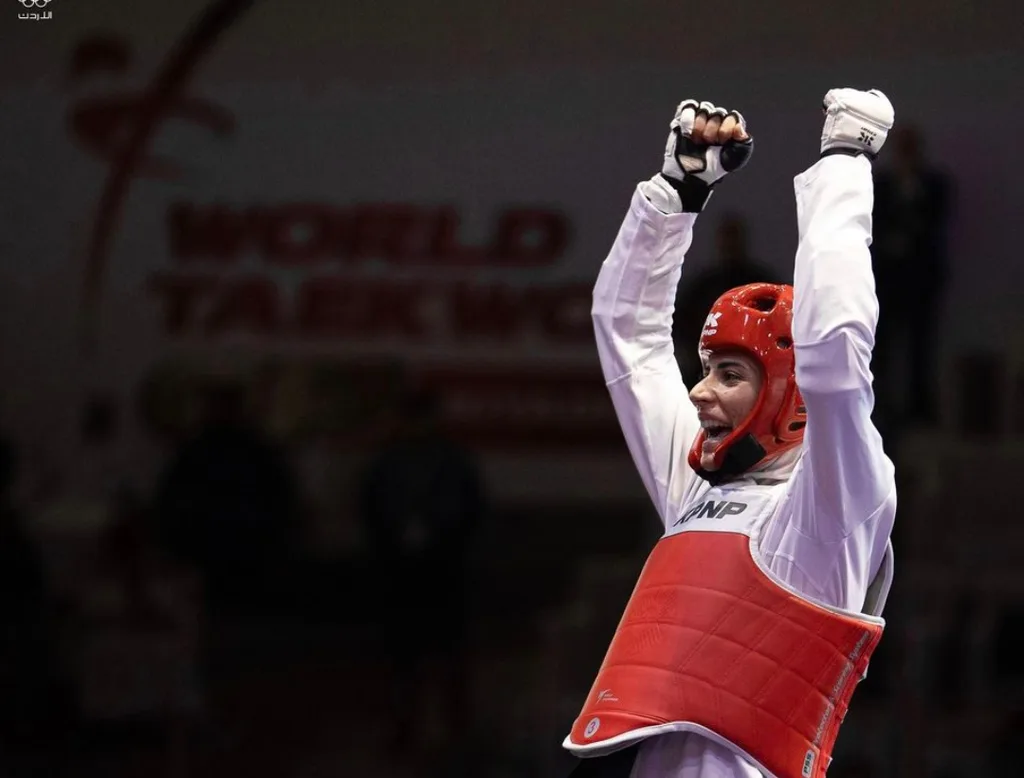 لاعبة منتخب التايكواندو جوليانا الصادق تبلغ نهائي بطولة العالم