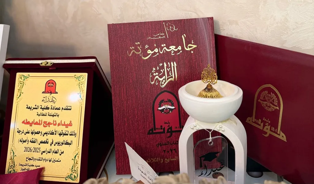 غيداء المعايطة.. مبارك التخرج