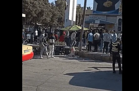 بالفيديو .. مشاجرة في جامعة اليرموك