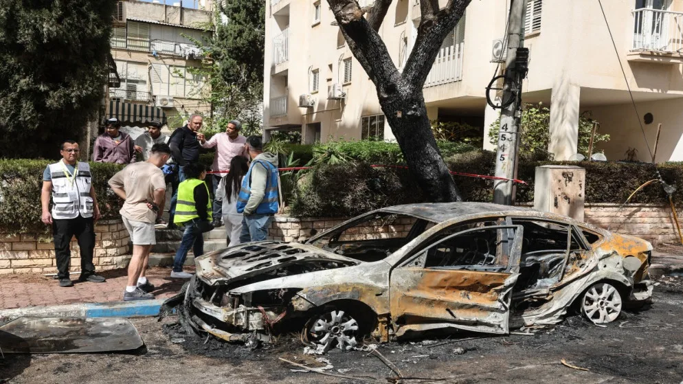 8 إصابات في  إسرائيل  بعد رشقة صاروخية إيرانية