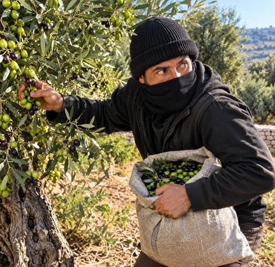 سرقة الزيتون تؤرق مزارعي بني كنانة