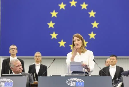 ماذا قالت رئيسة البرلمان الأوروبي عن الملك؟