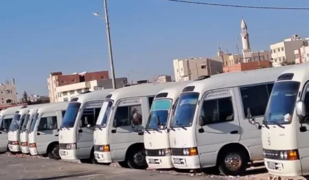 التشغيل الرسمي لمشروع النقل بين عمّان والمحافظات الثلاثاء