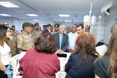 بتوجيهات ملكية .. العيسوي يتابع  الأوضاع الصحية لمصابي الاعتداء الإرهابي بالكرك ويطلع على احتياجاتهم