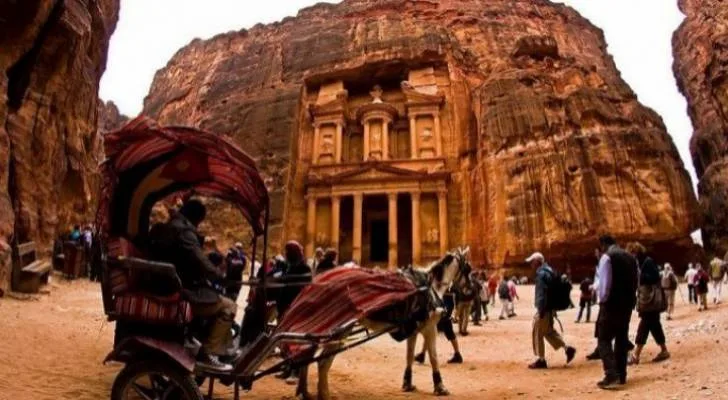 ارتفاع الدخل السياحي في الأردن بنسبة 22.8% الشهر الماضي