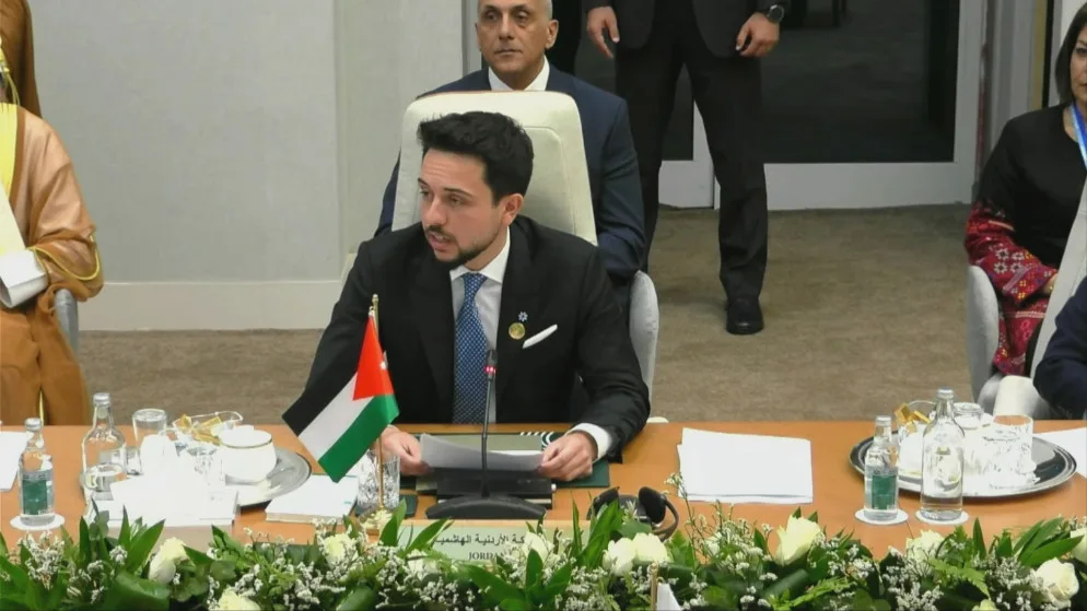 ولي العهد: الاقتصاد الأخضر والعمل المناخي جزء لا يتجزأ من محركات النمو التي أطلقها الأردن