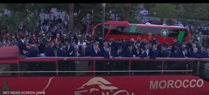 المغرب يستقبل أسود الأطلس بعد الإنجاز التاريخي