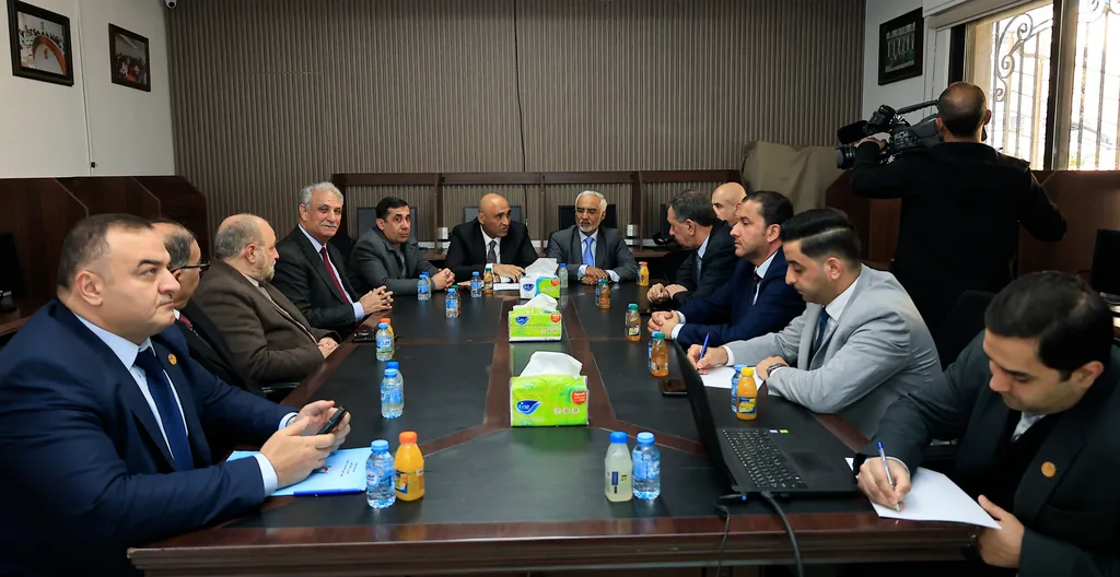 الصحة النيابية تزور المجلس العربي للاختصاصات الصحية