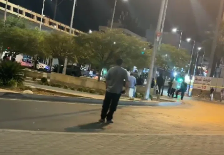 اغلاق دوار صويلح اثر الاشتباه بحقيبة