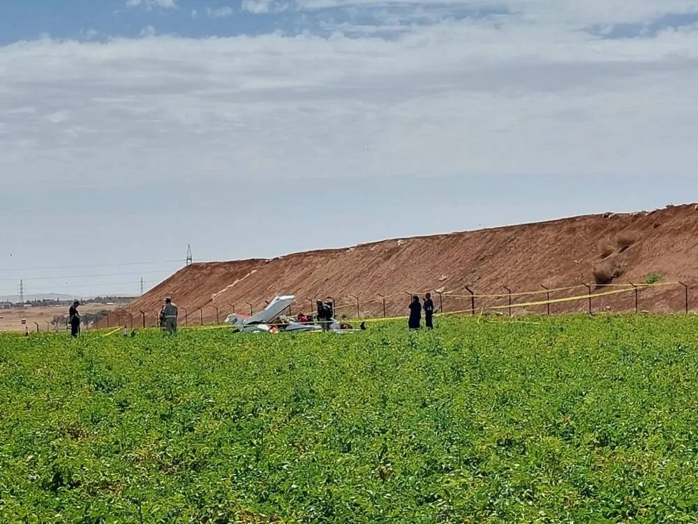 شهيدان بسقوط طائرة تابعة لسلاح الجو في إربد