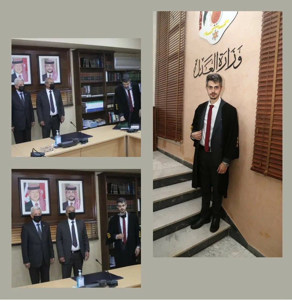 المحامي نور الصافوطي يؤدي القسم القانوني