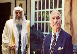 الامير حسن يهاتف الشيخ الحويان مطمئنا على صحته