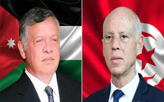 الرئيس التونسي يهنىء الملك بنجاح العملية الجراحية