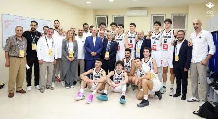منتخب الناشئين لكرة السلة يواجه اندونيسيا ضمن بطولة آسيا