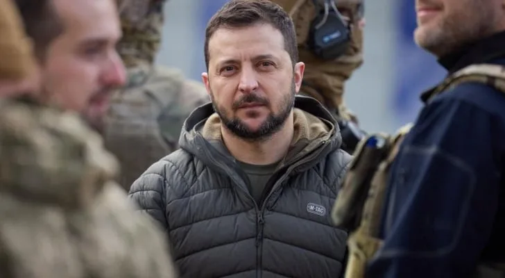 الرئيس الأوكراني يصل إلى واشنطن