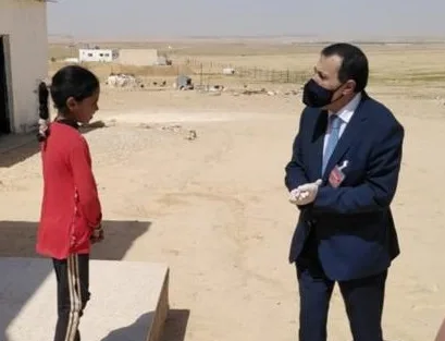 وزير التربية يتابع تفاعل الطلبة في التعليم عن بعد