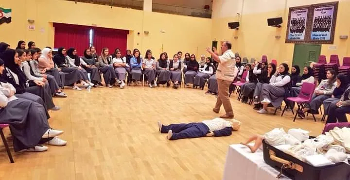 دورة تدريبية في إربد حول الإسعافات الأولية