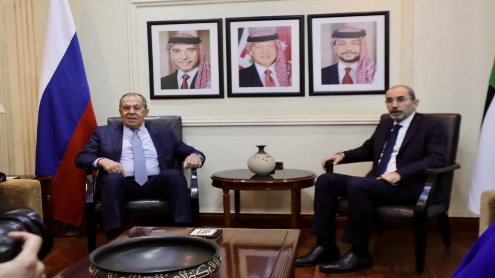 وزير الخارجية يلتقي نظيره الروسي في عمّان