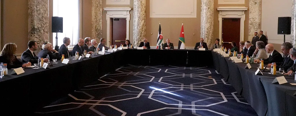 الملك يلتقي ممثلين عن منظمات يهودية دولية وأميركية في نيويورك