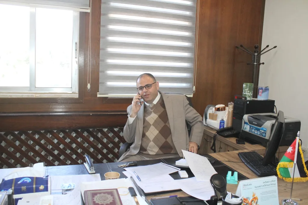 مبارك للدكتور غيث عبيدات تعيينه مدير قضاء حوشا