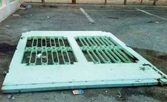 إصابة 3 طلبة بسقوط بوابة “كراج” في تربية معان