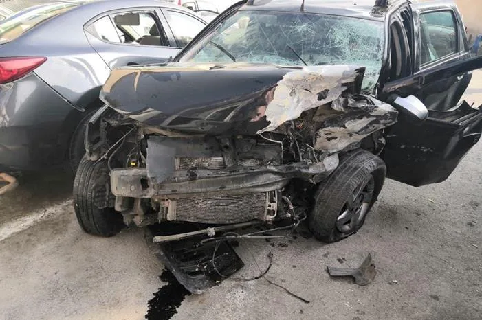 حادث بين 3 مركبات على شارع الأردن