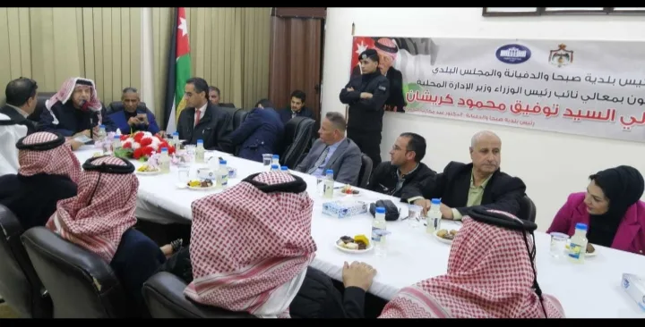 كريشان يتفقد عددا من بلديات البادية الشمالية الشرقية